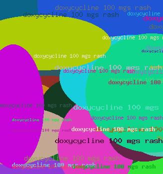 DOXYCYCLINE 100 MGS RASH